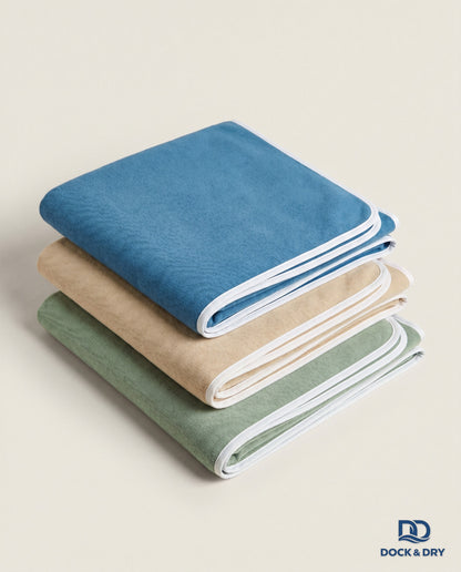 Dock & Dry Surfers Pack – 3 Magnetic Beach Towels