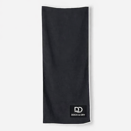 Dock & Dry Magnetic Towel - Black