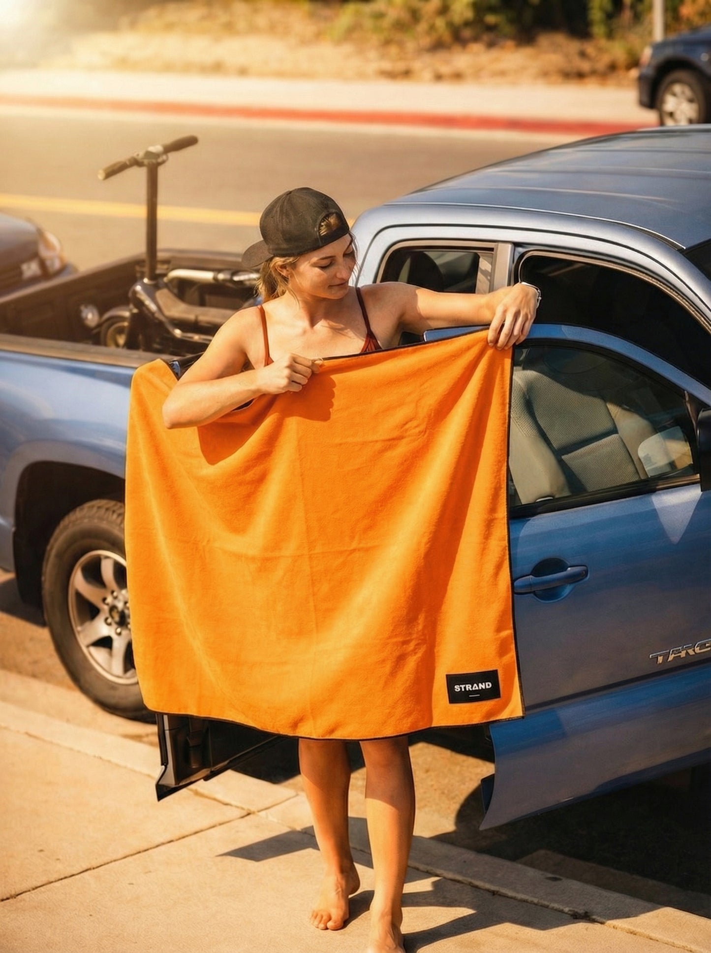 Dock & Dry Magnetic Towel - Orange