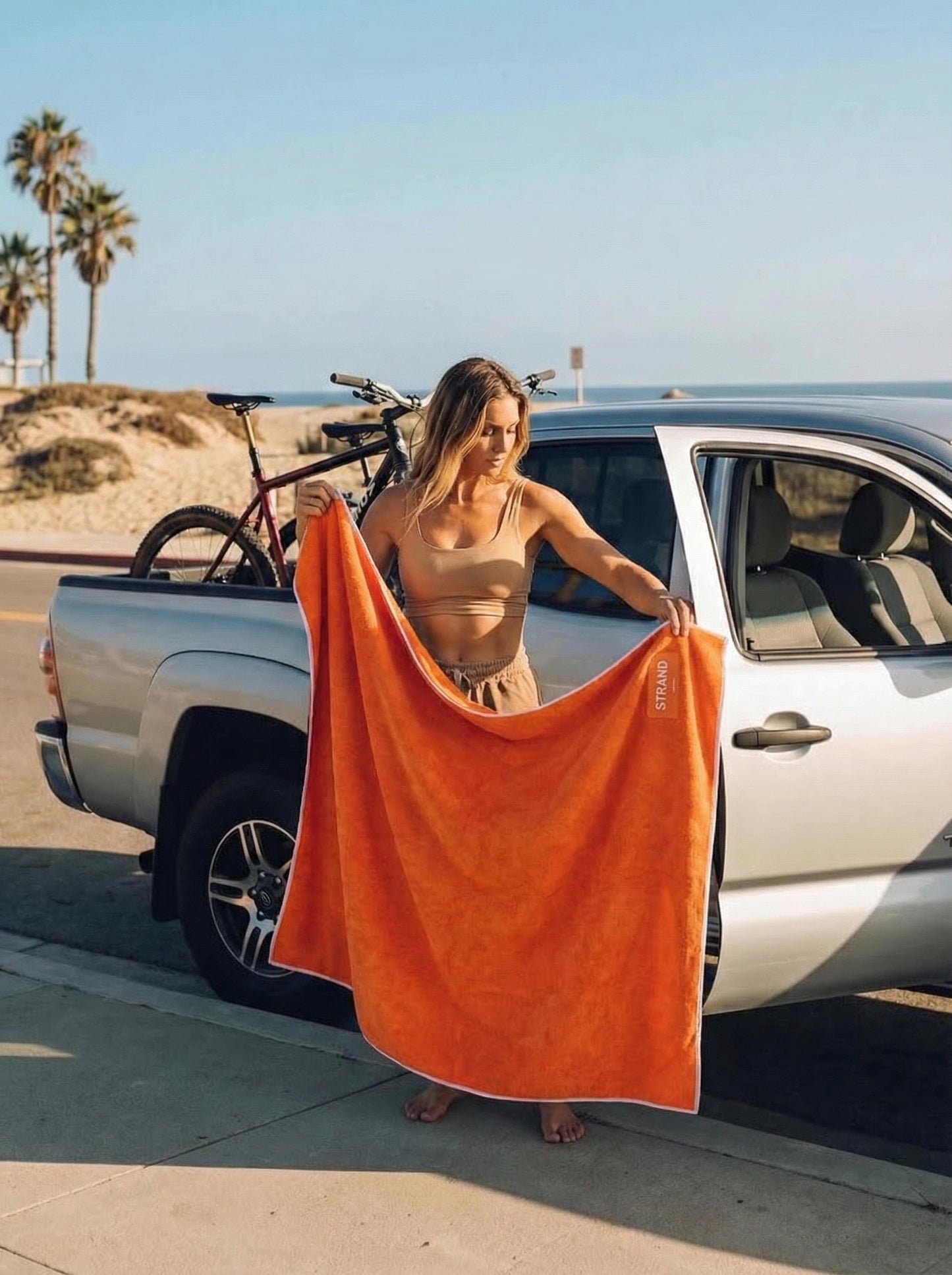 Dock & Dry Magnetic Towel - Orange