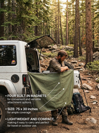 Dock & Dry Magnetic Towel - Green