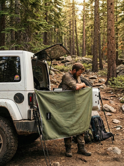 Dock & Dry Magnetic Towel - Green