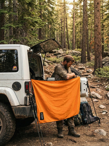 Dock & Dry Magnetic Towel - Orange