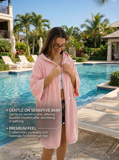 Dock & Dry Magnetic Towel - Pink